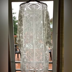 Lace Kimona White/Off White